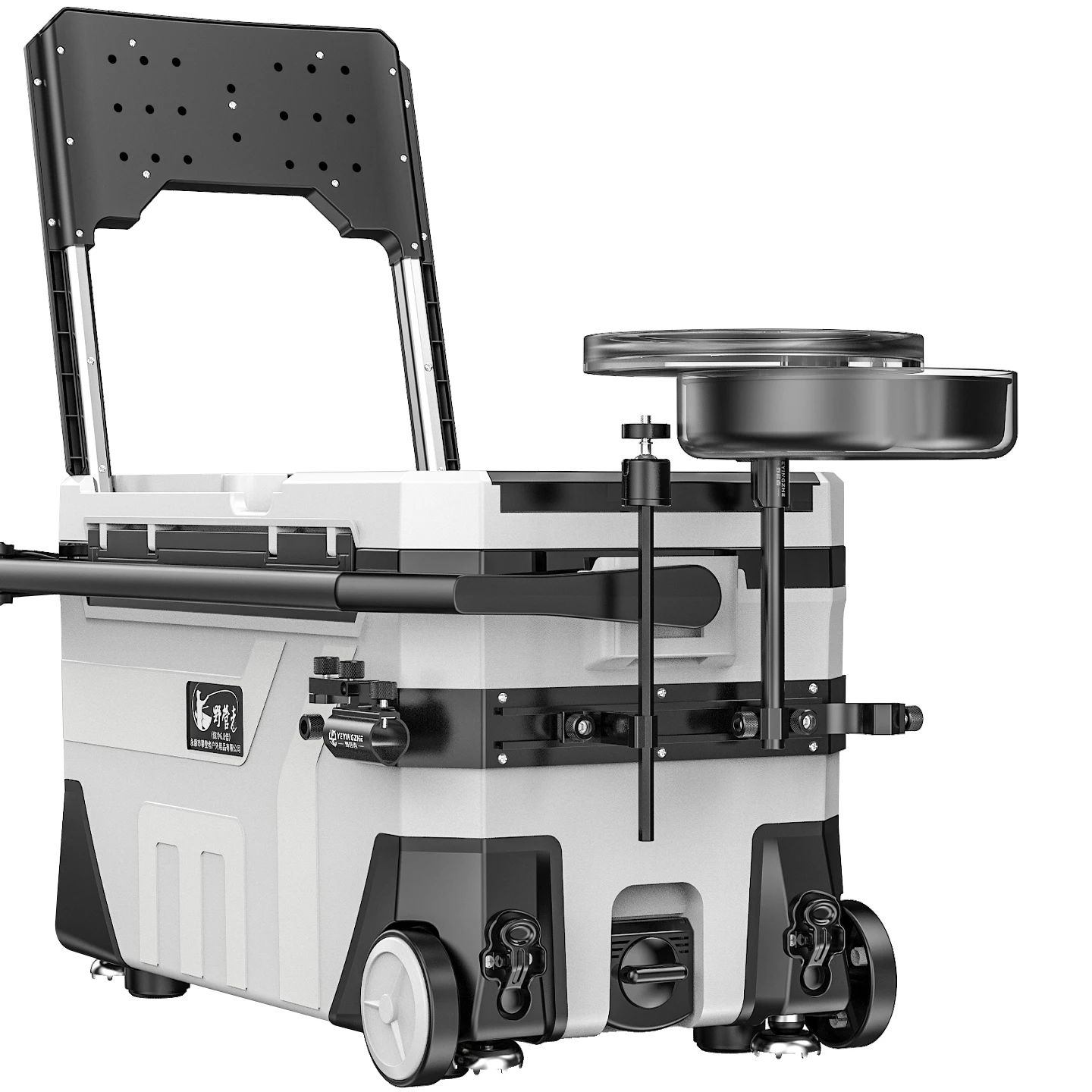 

35L Large Tackle Box Complete Set with Reinforced Wheel New Multifunctional Tool Box Fishing Tackle Box Taiwan Style Fishing Box