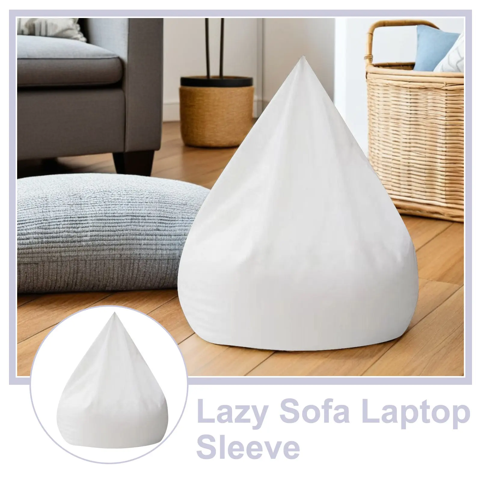 Lazy Sofa Bean Bag Cover Fabric Home Inner Halloween Christmas New Year Filler For Bean Bag Cover Bean Bag Inner Bag Soft