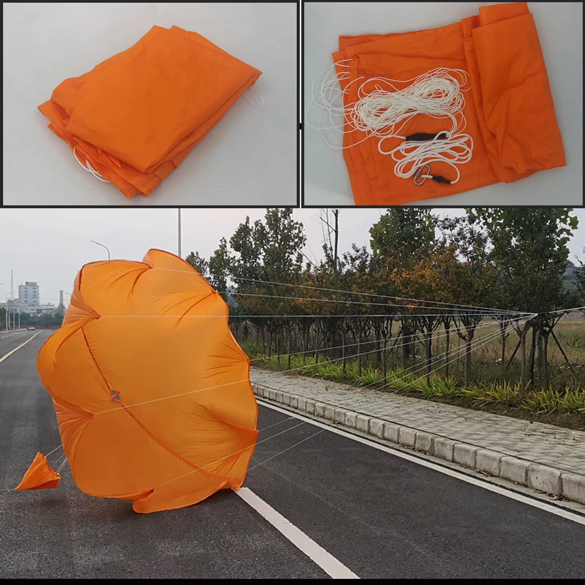 Drone Rc Drone - Uav náilon pára-quedas modelo aeronaves ejeção