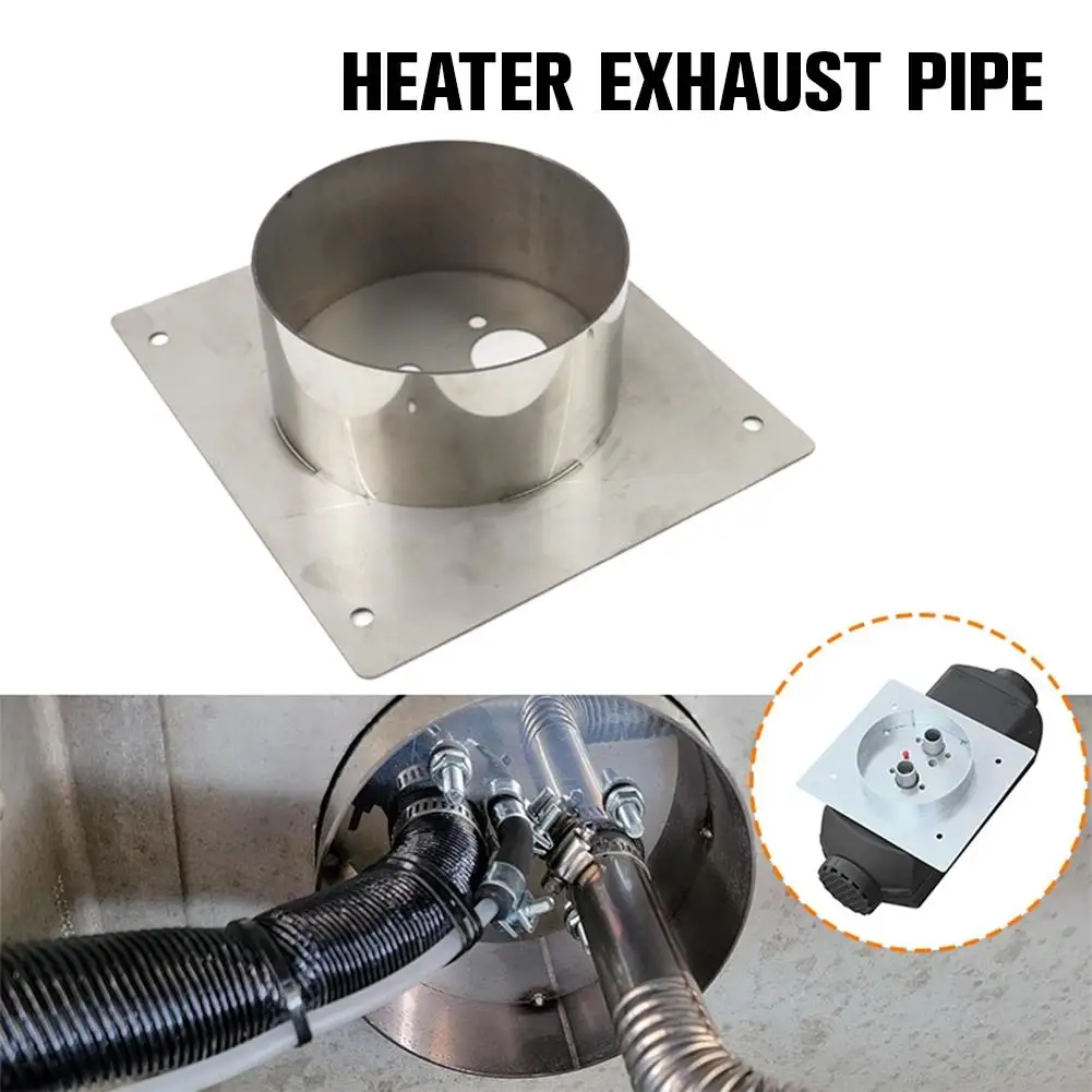 Universal Diesel Heater Mounting Plate Sturdy Steel Bracket Compatible Eberspacher Webasto Flange Secure Fit for RV Motorhome