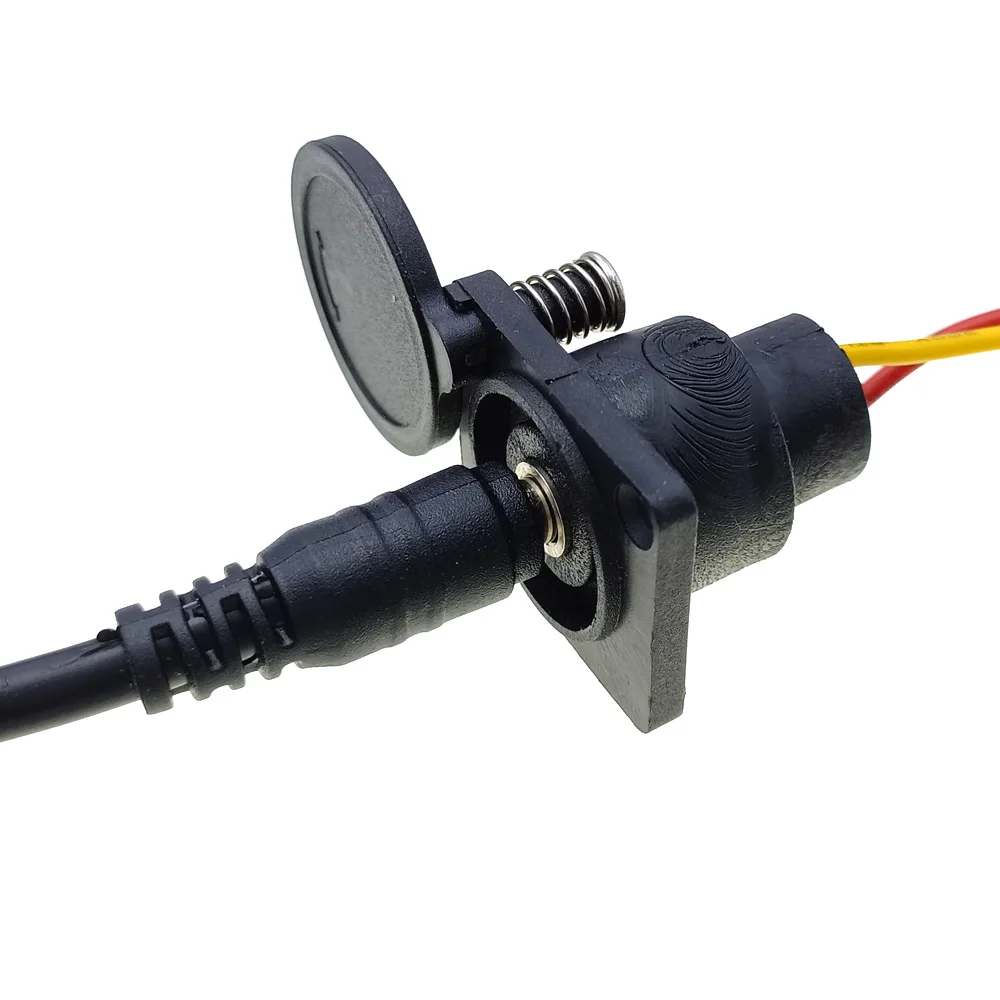 ไฟฟ้าจักรยานหัวชาร์จแบตเตอรี่ลิเธียมสาย 36 V/48 V รอบชายและหญิงฐาน Dc2.1 / 2.5 ปลั๊กชาร์จ SOCKET