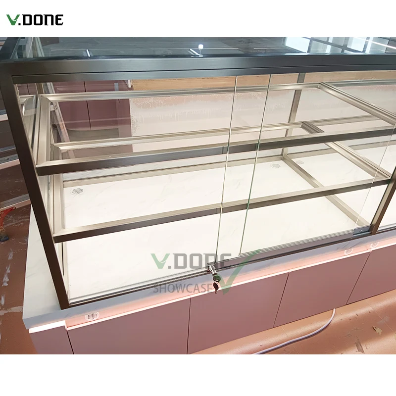 [Customized]Commercial Bakery Shop Refrigerator Freezer Cake Display Chiller Donut Sweet Display Fridge Bakery Display Cabinet