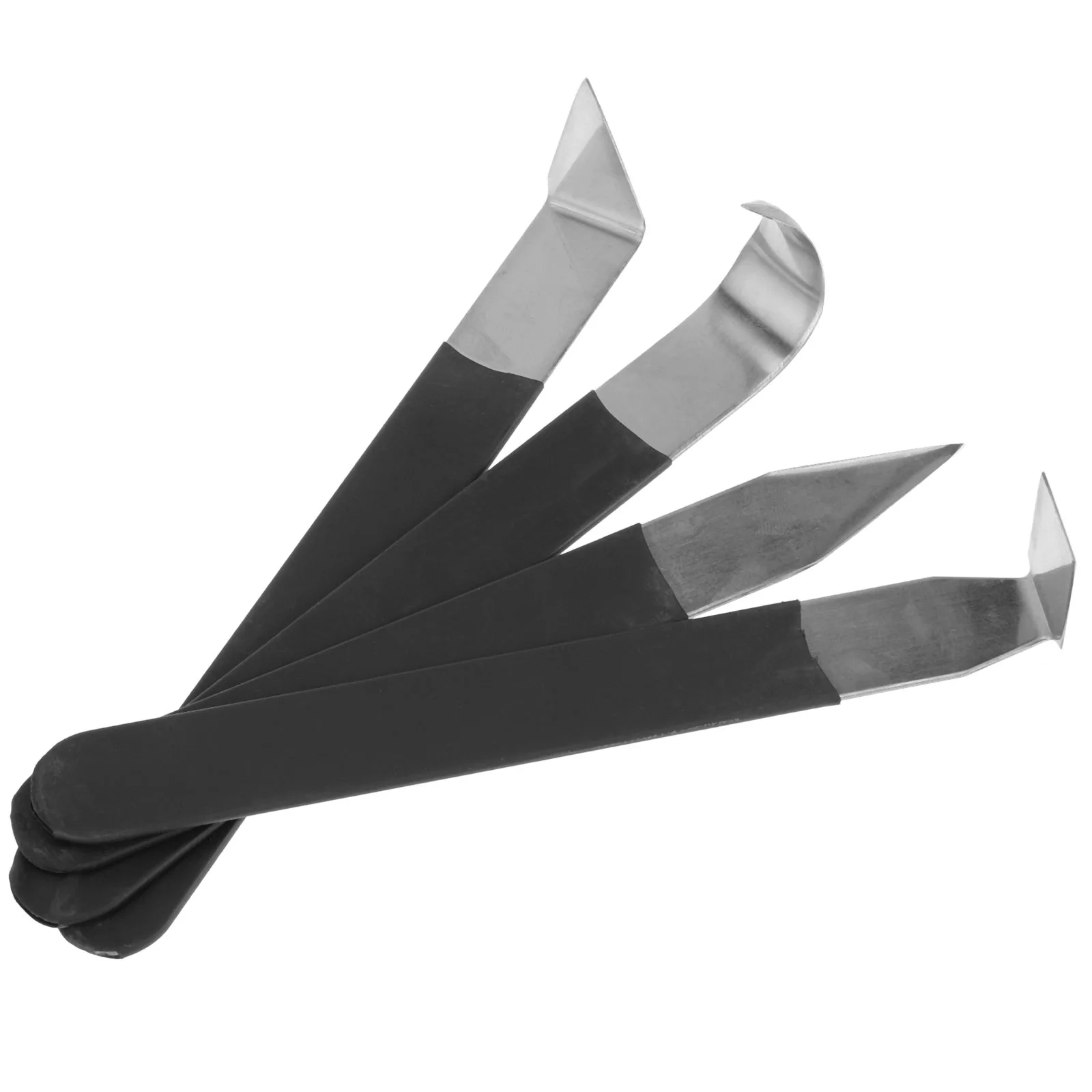 4 Pcs Stainless Steel Trimming Knife Clay Sculpture Tools Kit Pottery Hand