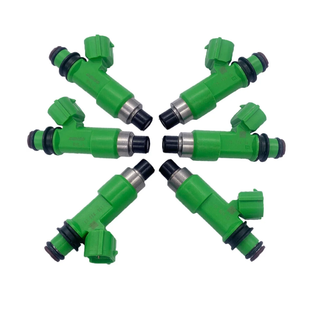 A40P-1 Set of 6 Fuel Injectors 16611-AA740 for Subaru Legacy Outback 10-14 Tribeca 08-14 3.6L