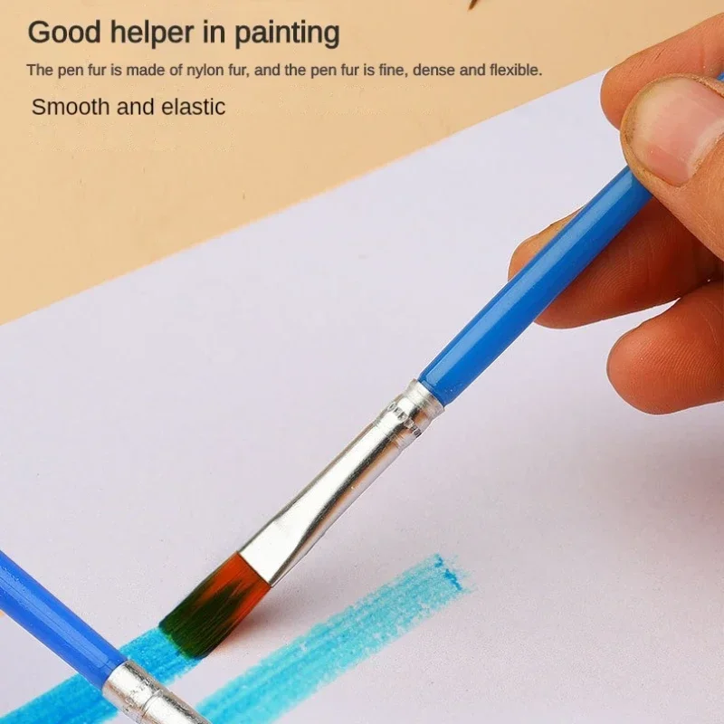 10/50 PCS Paint Brush Kids Model Canvas Painting Paintings Detail Essential Props for Painting Art Artist Accessories Stationery