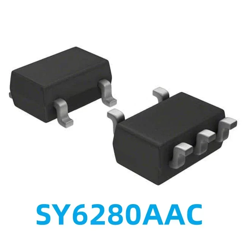 1PCS SY6280AAC SY6280 Screen Printed CO SOT23-5 USB Switch Current Limiting Protection Chip IC New Spot