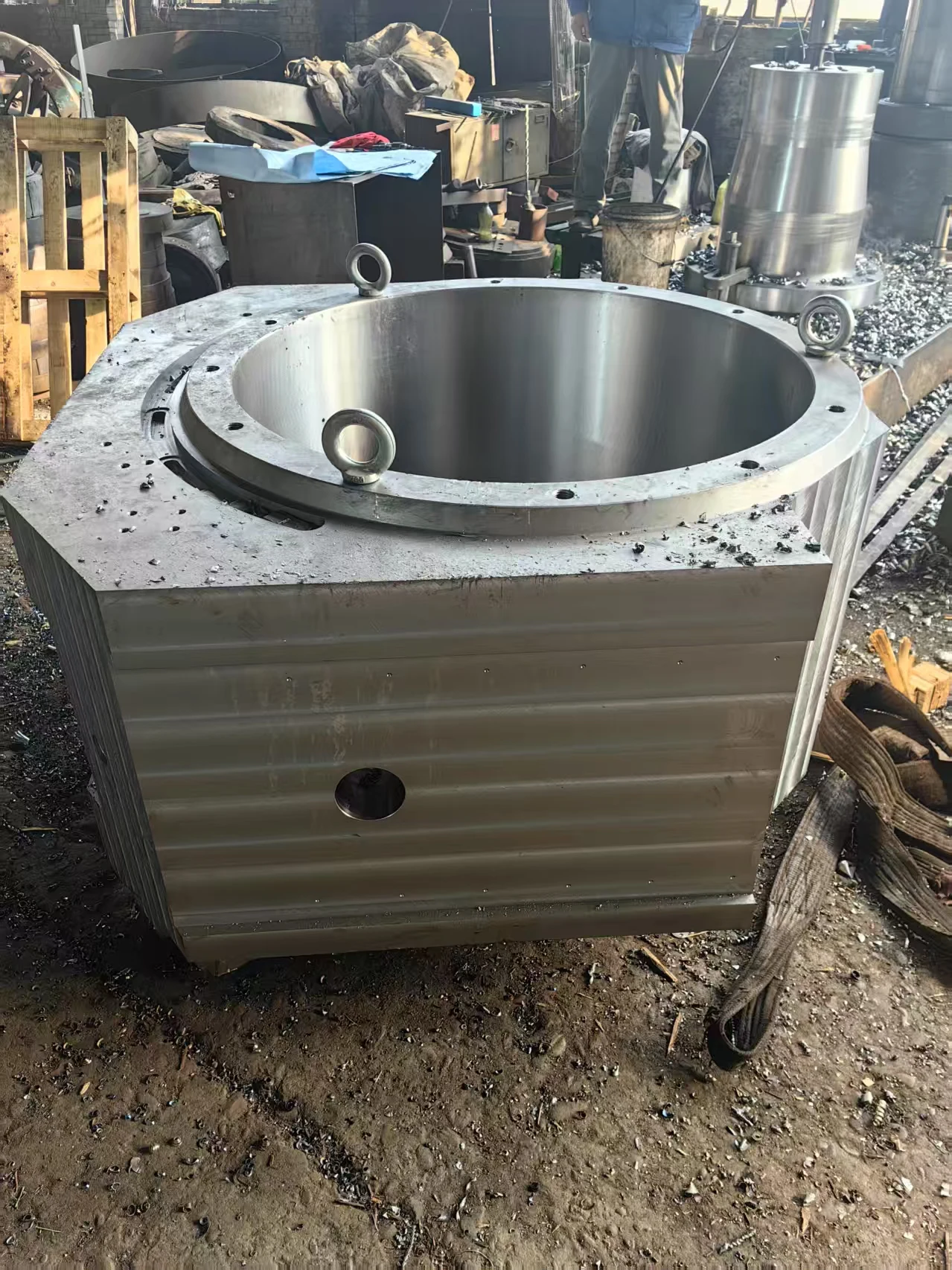 high precision large metal machinery parts