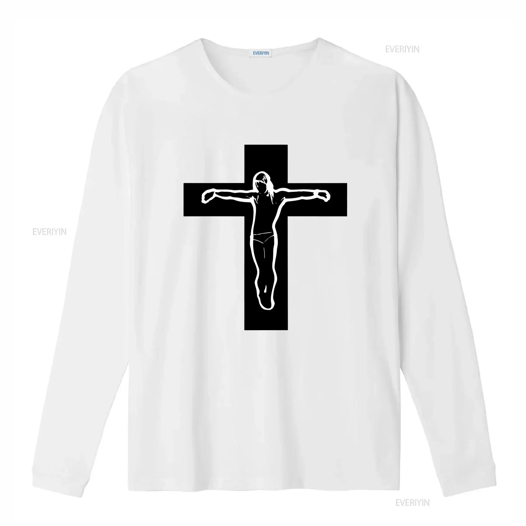 Black Cross Jesus Religion Crucifix Jeff Buckley Music Grace Christ T Shirt 1136 vintage Washed homme Soft Unisex Stylish