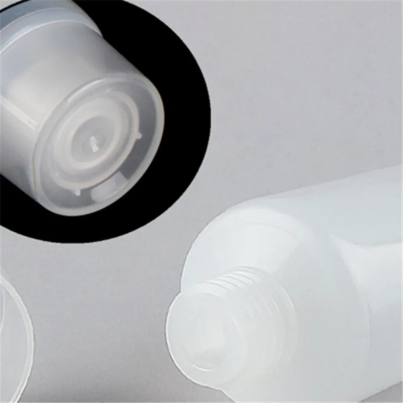 1pc Empty Lipstick Tube Lip Balm Soft Tubes Makeup Squeeze Clear Plastic Lip Gloss Container Refillable Bottles Cosmetic Tools