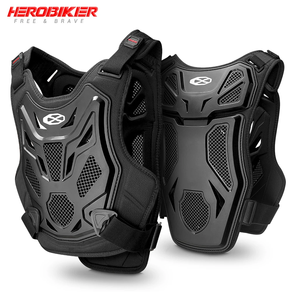 Motorcycle Armor Vest Riding Body Armor Vest Off-road Anti-collision Motocross Protection Vest Dirt Bike Racing Protective Vest