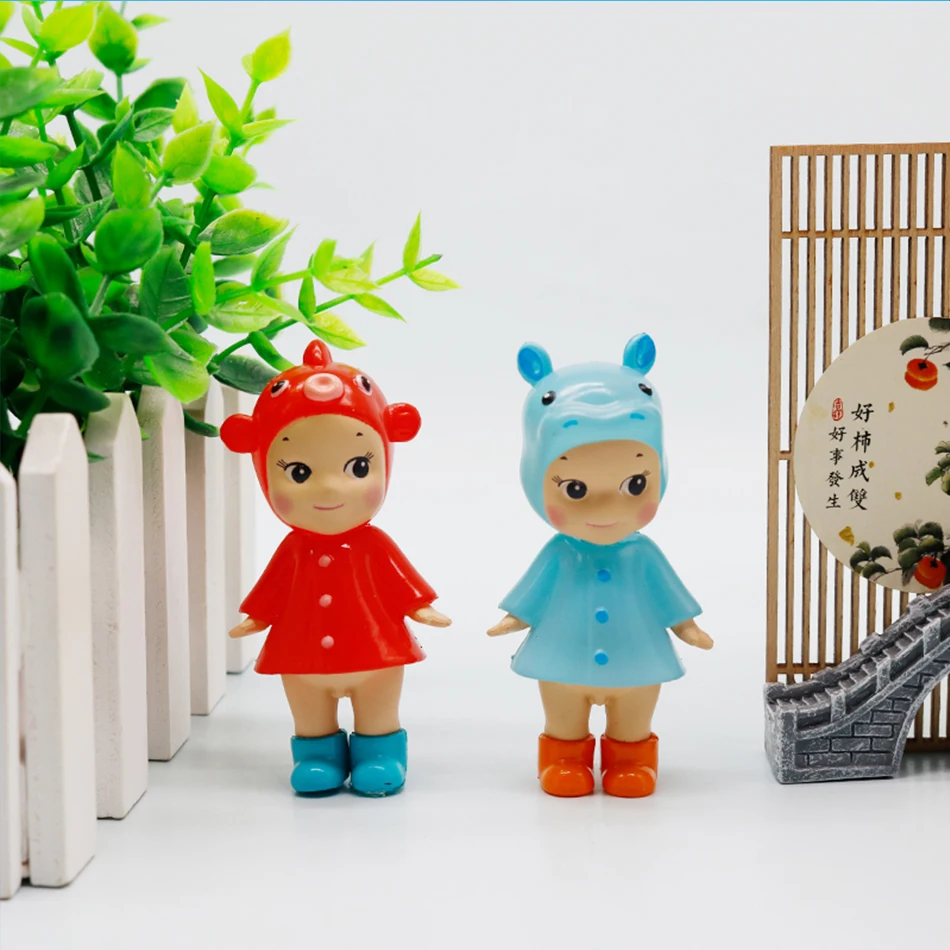 صندوق أعمى من سلسلة S Angel I Love Rainy Day - ديكور شاشة الهاتف الأصلية هدية عيد ميلاد فريدة من نوعها لمفاجأةها الغامضة
