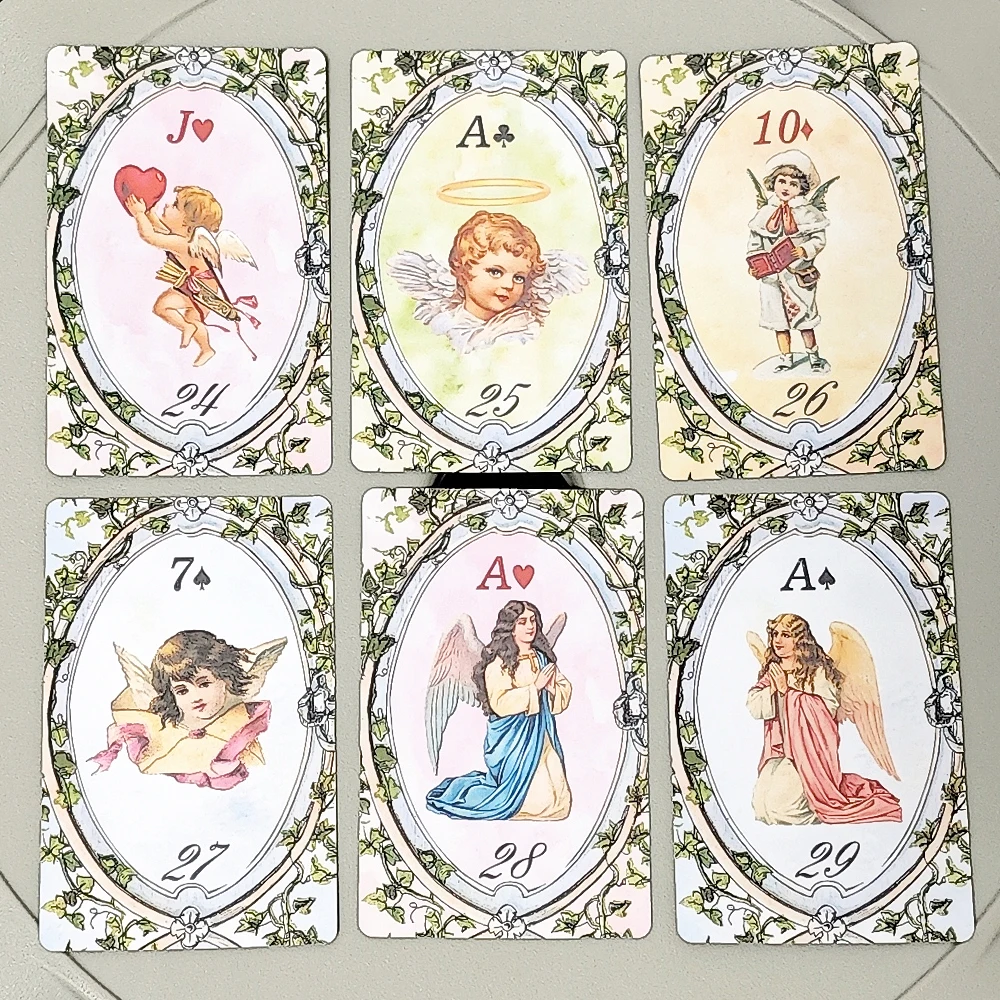 Angel Lenormand Deck 36 Pcs Lenormand Cards 9*6cm