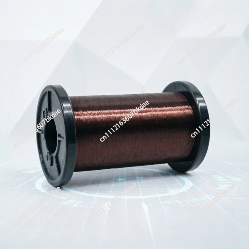 42AWG Plain Enameled Copper Magnet Wire 0.063mm for Guitar Pickup & Electromagnetic Coil Winding, High Purity Insulated
