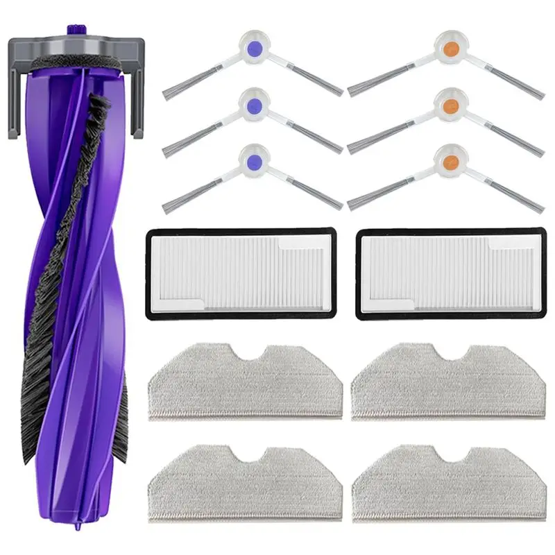 AEE2-Replacement Parts For Narwal Freo X Plus Robot Vacuum Attachments Replace Main Side Brush Filter Mop Pad Accessories