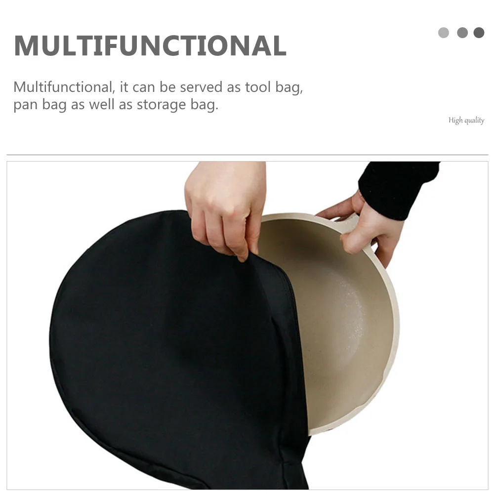 

Barbecue Pan Storage Bag Travel Tote Camping Utensil Organizer 600d Oxford Cloth Multipurpose Bags