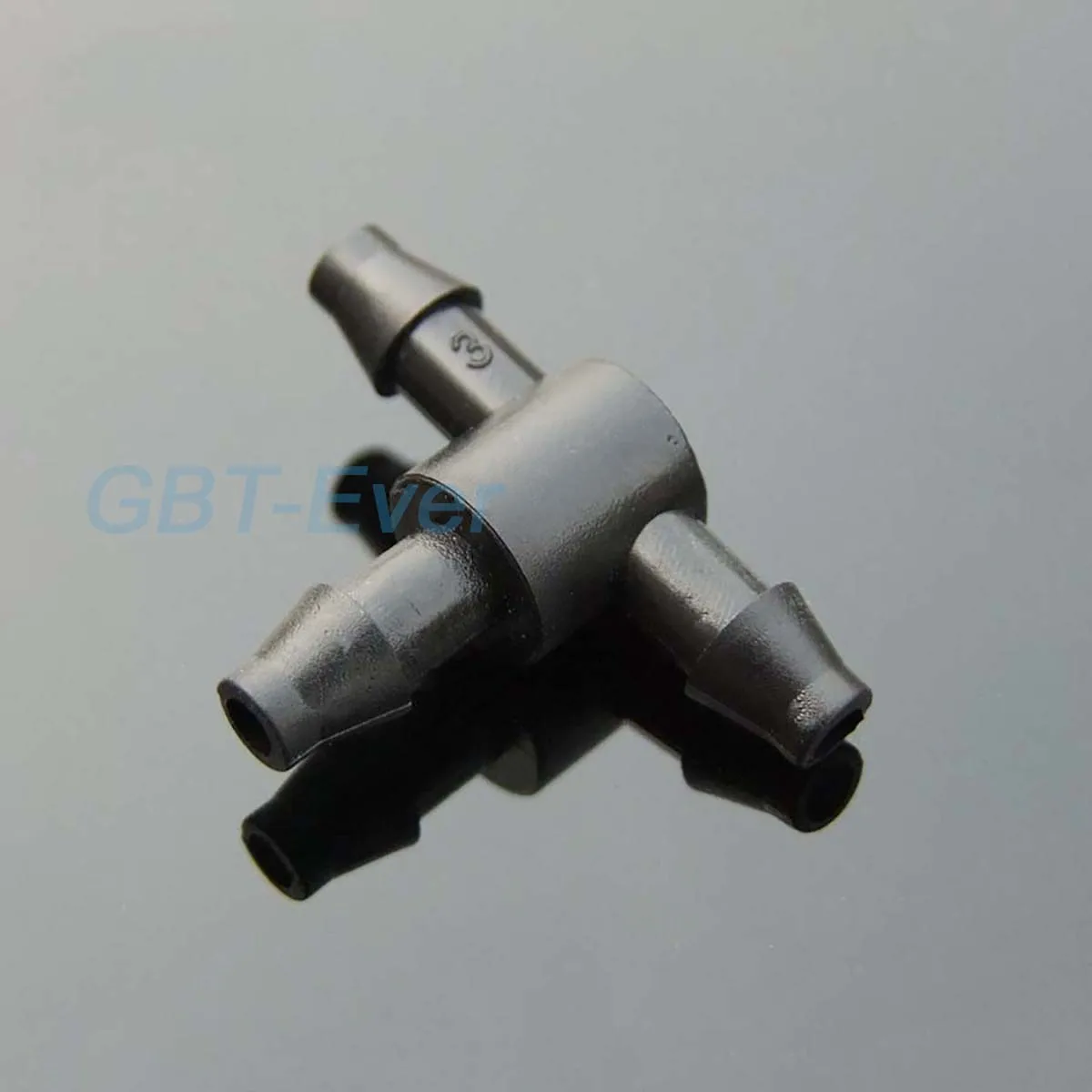

5Pcs 3-way Plastic Connectors Caliber 4mm Tee T-shape Silicone Tube Hose Fittings Connectors for Inner Diameter 3mm~4mm Tubes