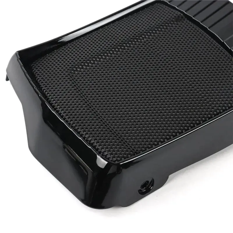Exclusive Motorcycle Speaker Covers Protection For Indian Chieftain Dark Horse Accessories Silver