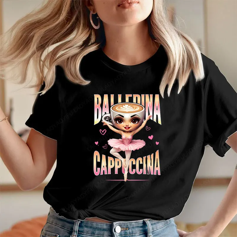 La T-shirt Cappucina: Stile Italiano per Chi Vuole Essere Unico