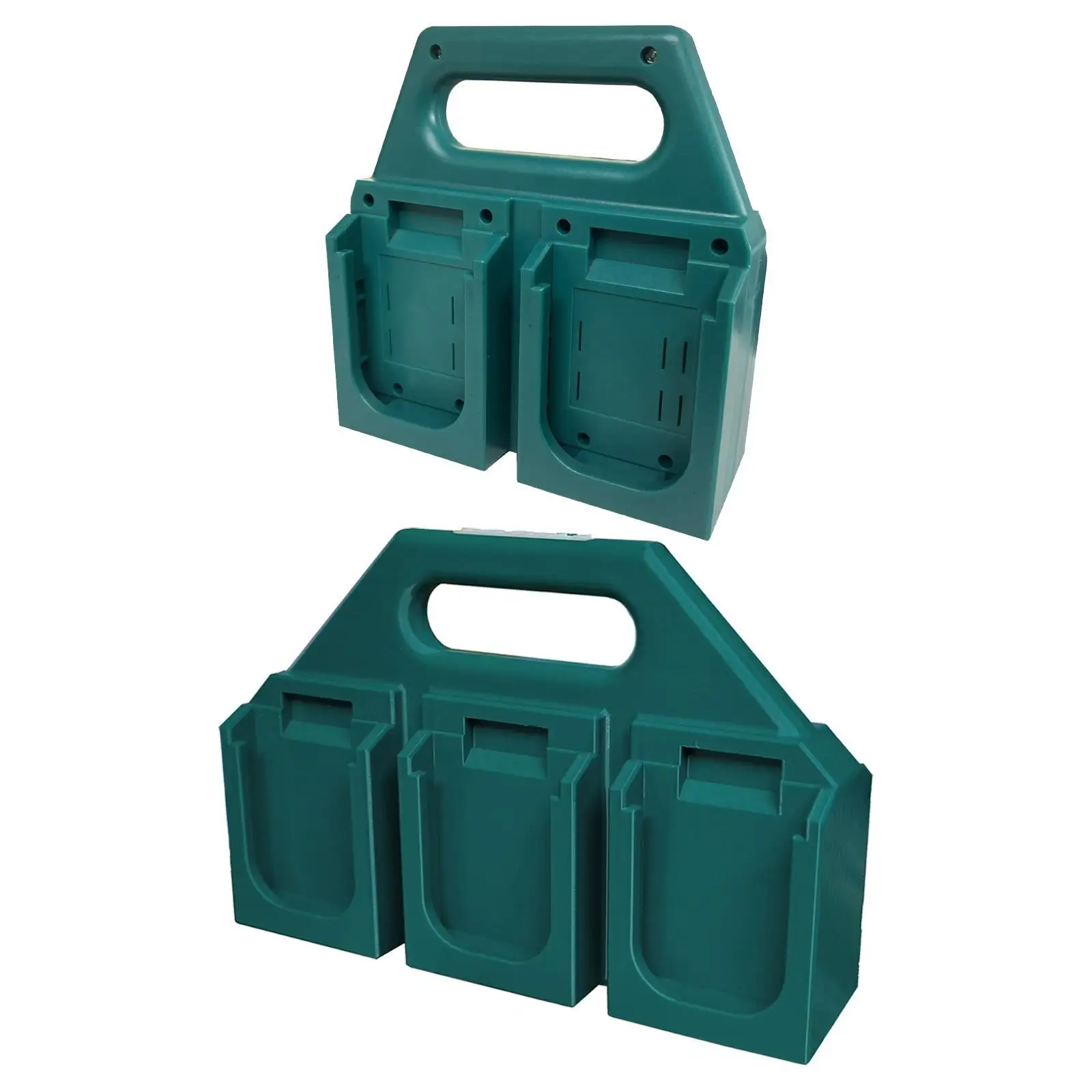 

Держатель батареи Портативный органайзер для хранения Аксессуары для рабочего пространства Кронштейн для инструмента Литиевая батарея Легкая прочная стойка для батарей