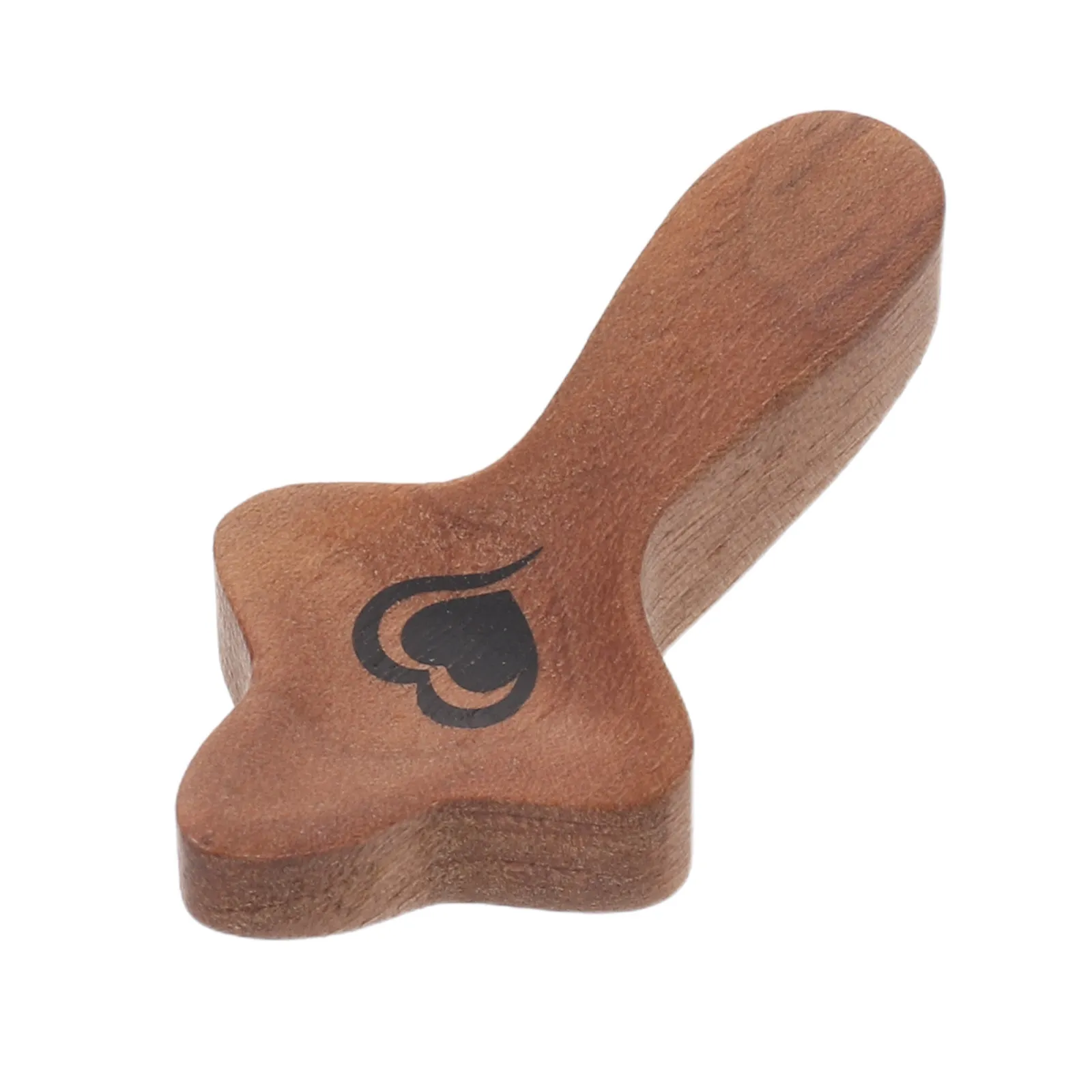 Wooden Carved Handheld Cross Dark Brown Natural Polish Pocket Prayer Cross for Holding Comfort Crucifix Christian Gift Baptism