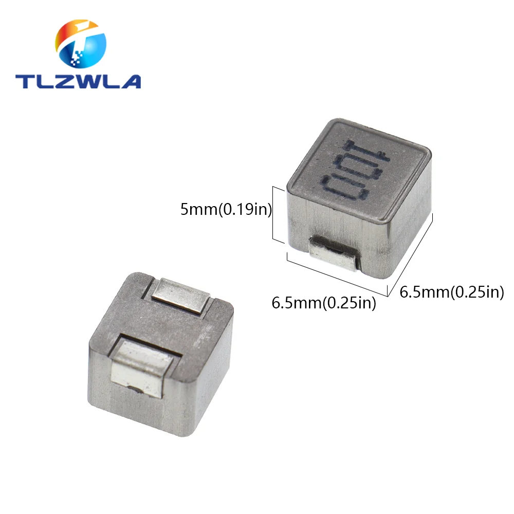 10PCS 0650 Molding Power Choke SMD Power Inductor 1UH 1.5UH 2.2UH 3.3UH 4.7UH 6.8UH 10UH 15UH 22UH 33UH 47UH 1R0 1R5 2R2 7X7X5MM