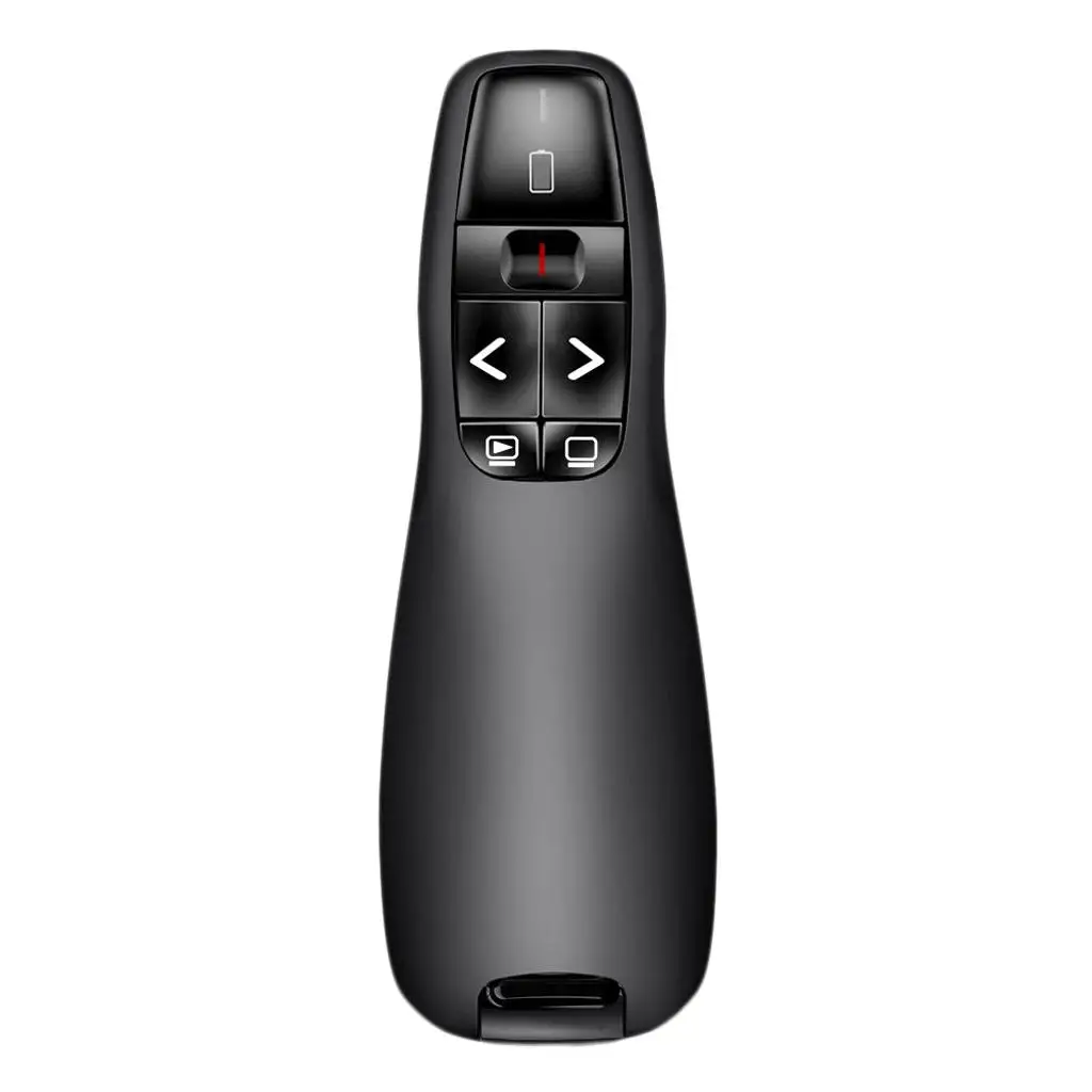 2.4Ghz USB R400 Wireless Presenter Leser Pointer PPT Remote Control Powerpoin Presentation for Teacher Rechargeable