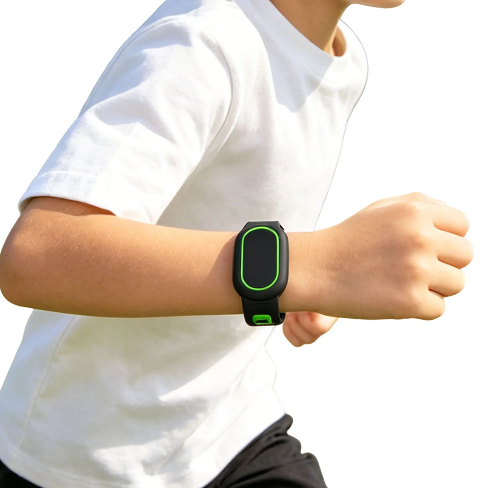 Soft Sport Band Compatible for 2023 Samsung Galaxy SmartTag 2 Watch Band Full Cover Wristband Adjustable for Kids Elderly
