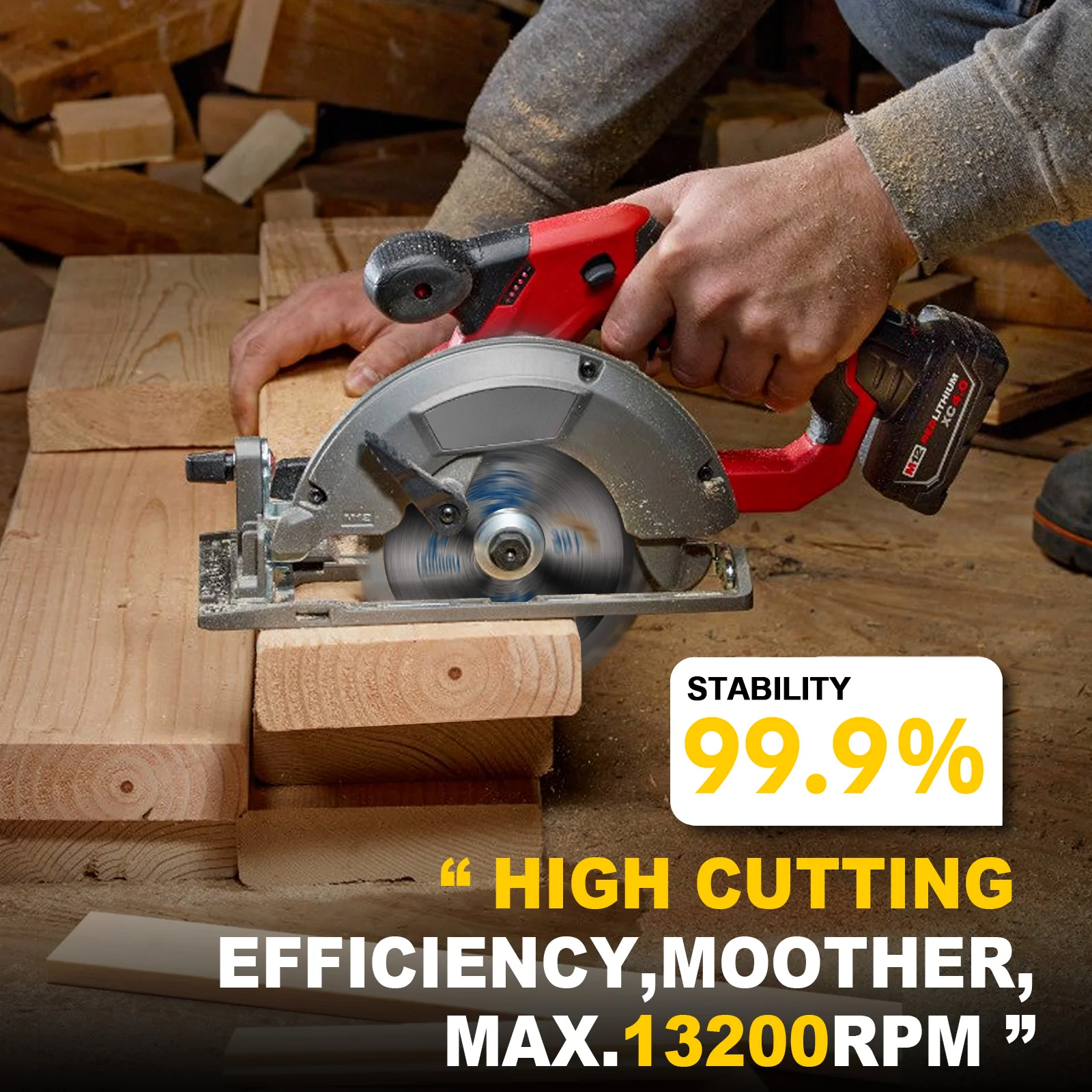 Disco de corte de madeira com ponta de carboneto de lâmina de serra circular TCT de 4 polegadas para moedor de ângulo 30/40T cortador de madeira