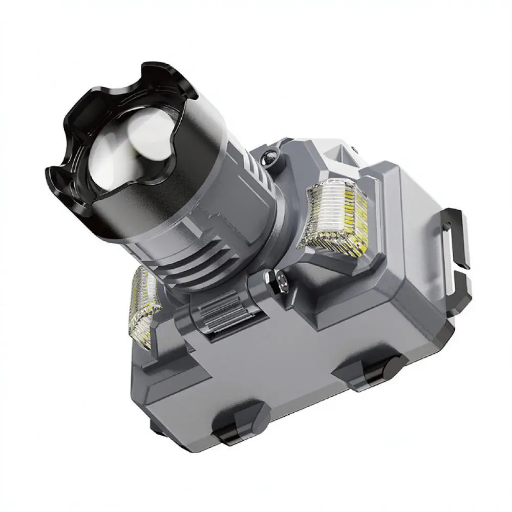 Powerful LED Headlamp Motion Sensor Zoomable Flashlight Waterproof Light For Outdoor Camping Hiking Night Fishing Tools