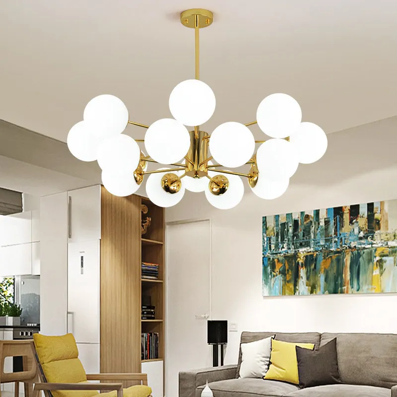 

Living Room Chandeliers Nordic Led Lamp Modern Hanging Light Fixture Bedroom Kitchen Dining Room Home Decor Lustre Black