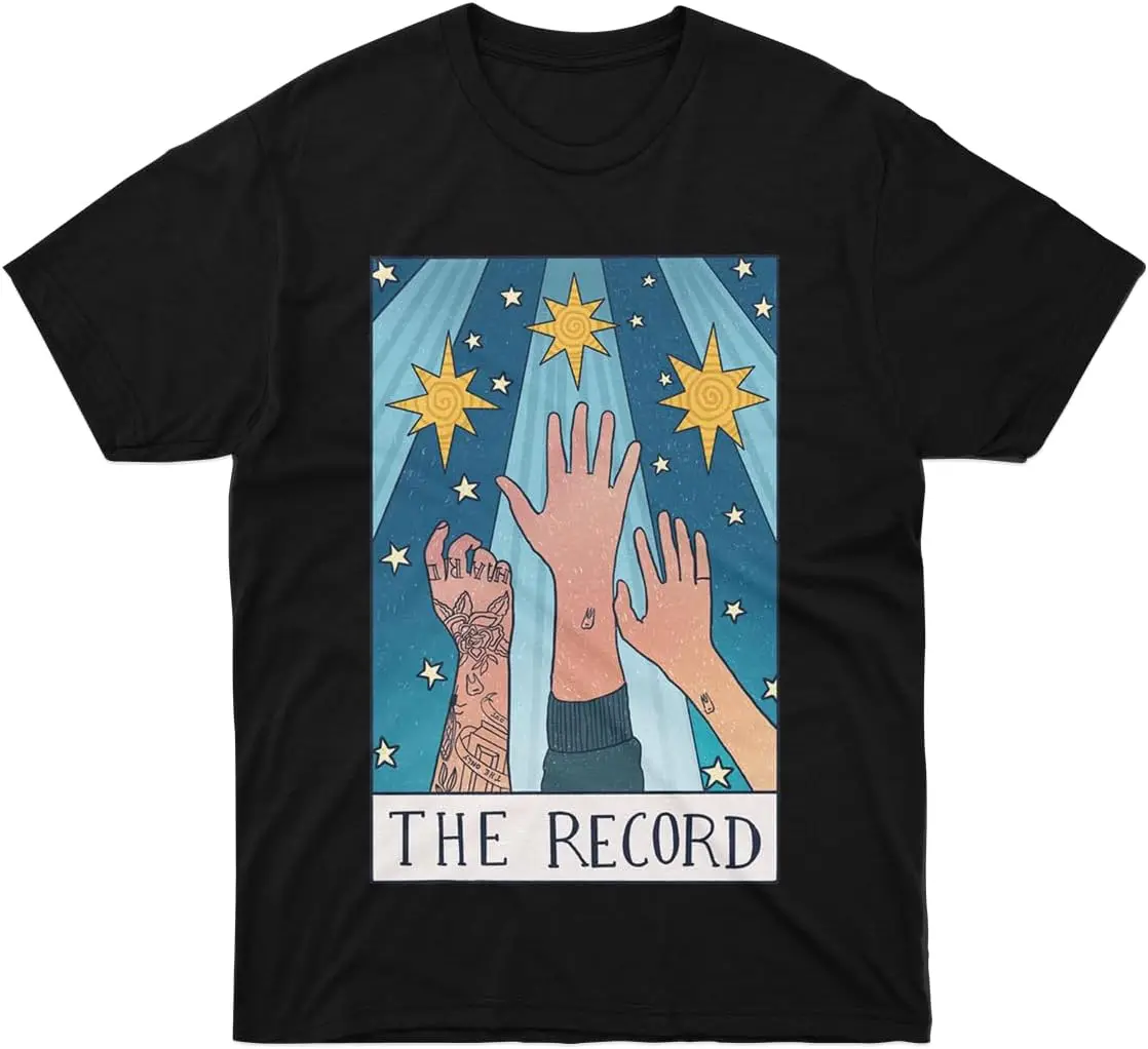 T-Shirt Boygenius Gift for Men Tarot Girl Card Boy The Sleeve Record Friend Design Family Women Unisex Multicoloured