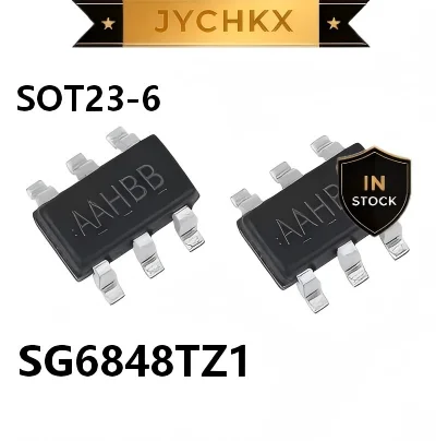 10PCS SG6848TZ1 SG6848 onsemi SOT23-6 Green-Mode PWM Flyback Controller IC Switch Power Supply Chip