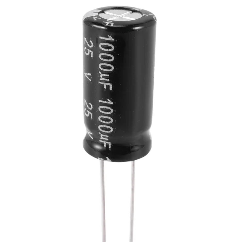 AB41-40 X 25V 1000UF 105℃ Radial Electrolytic Capacitor 10X20mm