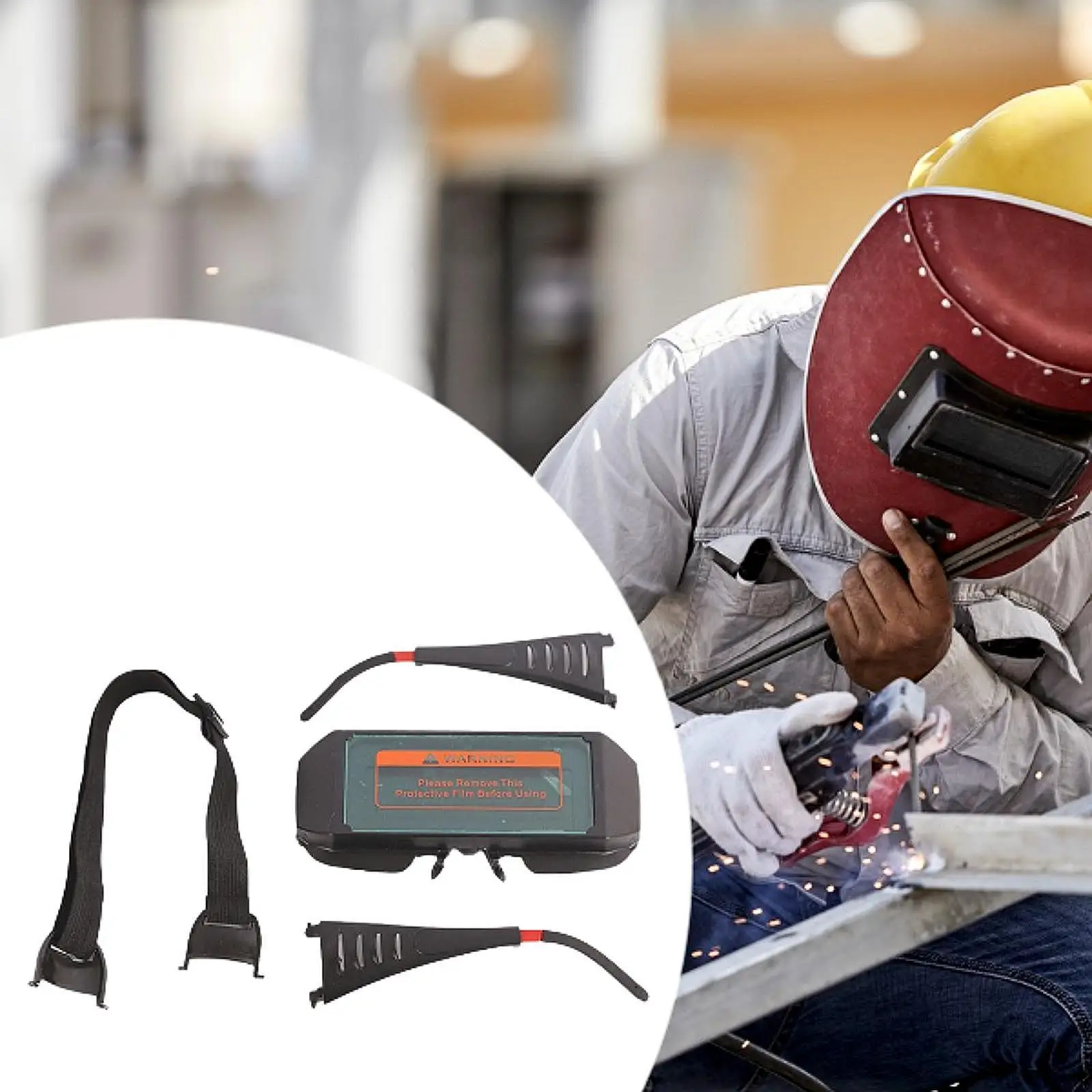 Solar Welding Glasses Intelligent Dimming Professional Welder Welding Equipment