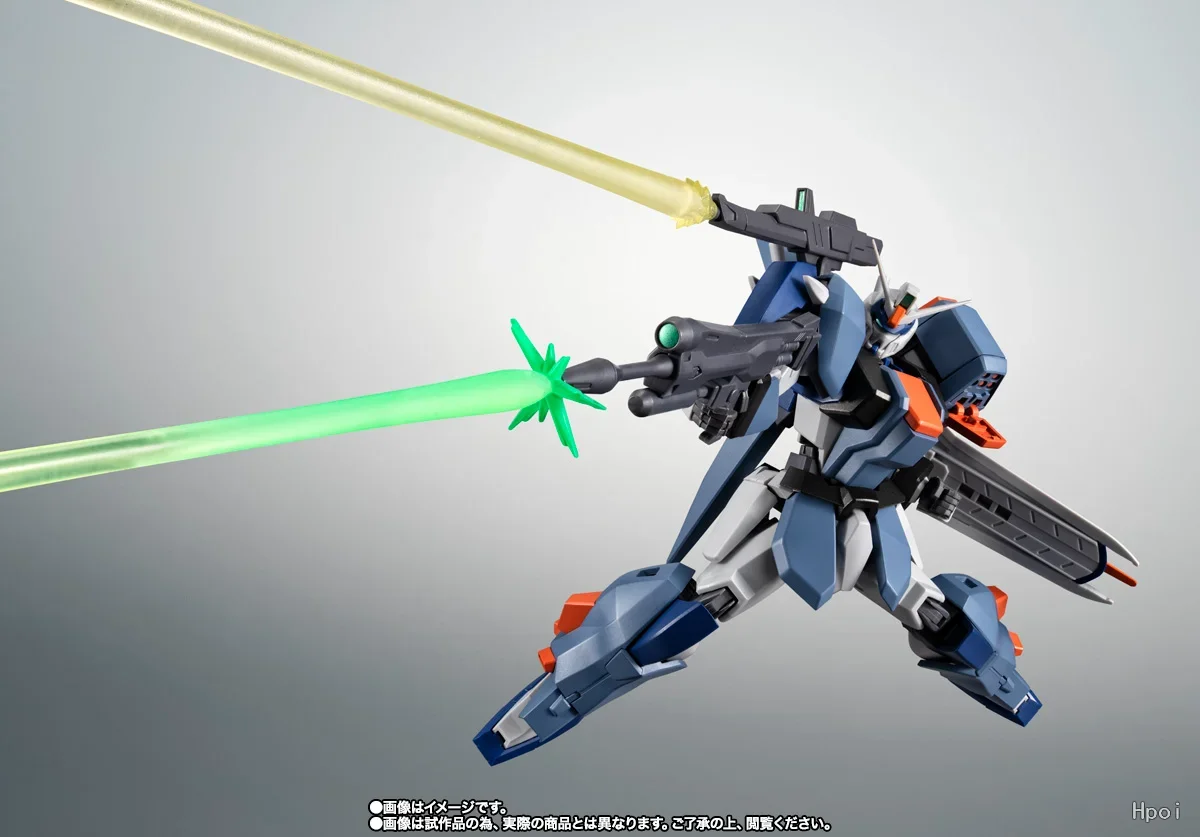 BANDAI Original ROBOT SPIRITS ＜SIDE MS＞ GAT-X102 DUEL GUNDAM ASSAULTSHROUD Ver. A.N.I.M.E. Mainan Figur Produk Mekanik untuk Hadiah Anak Laki-Laki
