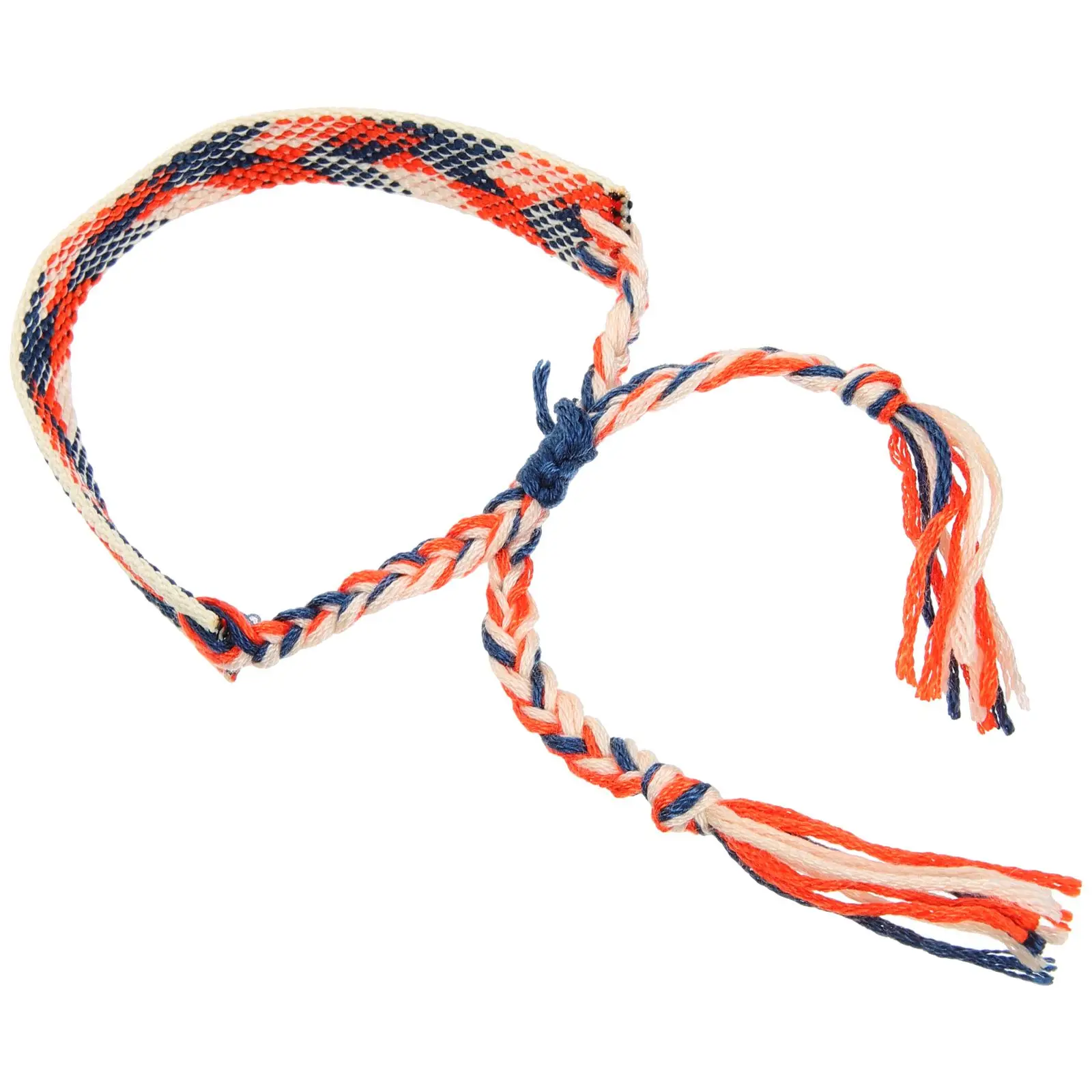 

Ethnic Style Hand Woven Friendship Bracelet Adjustable Size Portable Wrist Rope Delicate Bracelets for Women Kids Safe Material