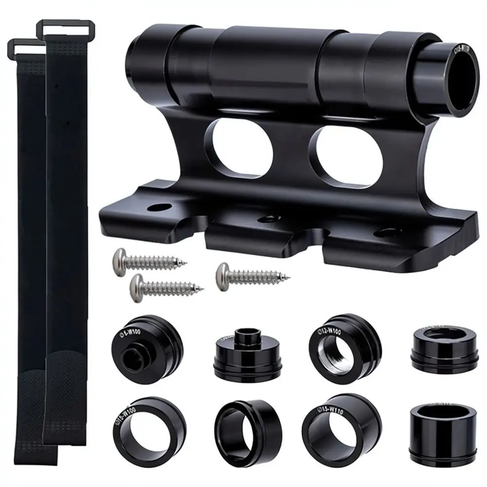 Universal Bike Fork Mount Bracket Aluminum Alloy Carrier For Car Roof Rack Truck Bed Quick Release Cycling Storage Tool