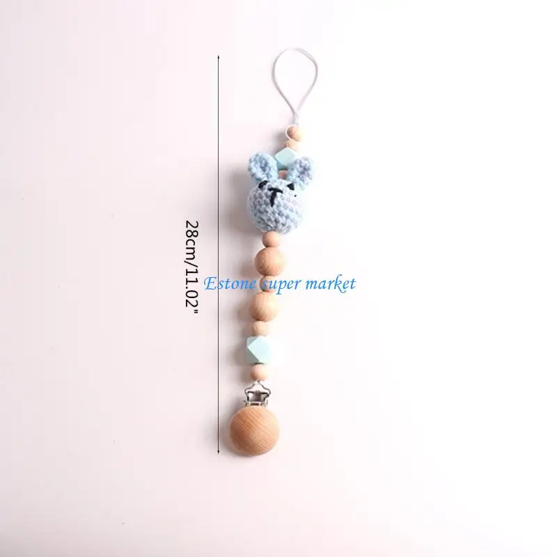 090B مصاصة الحيوان كليب عضاضة لعبة مصاصة حامل التسنين للطفل بنين بنات #6