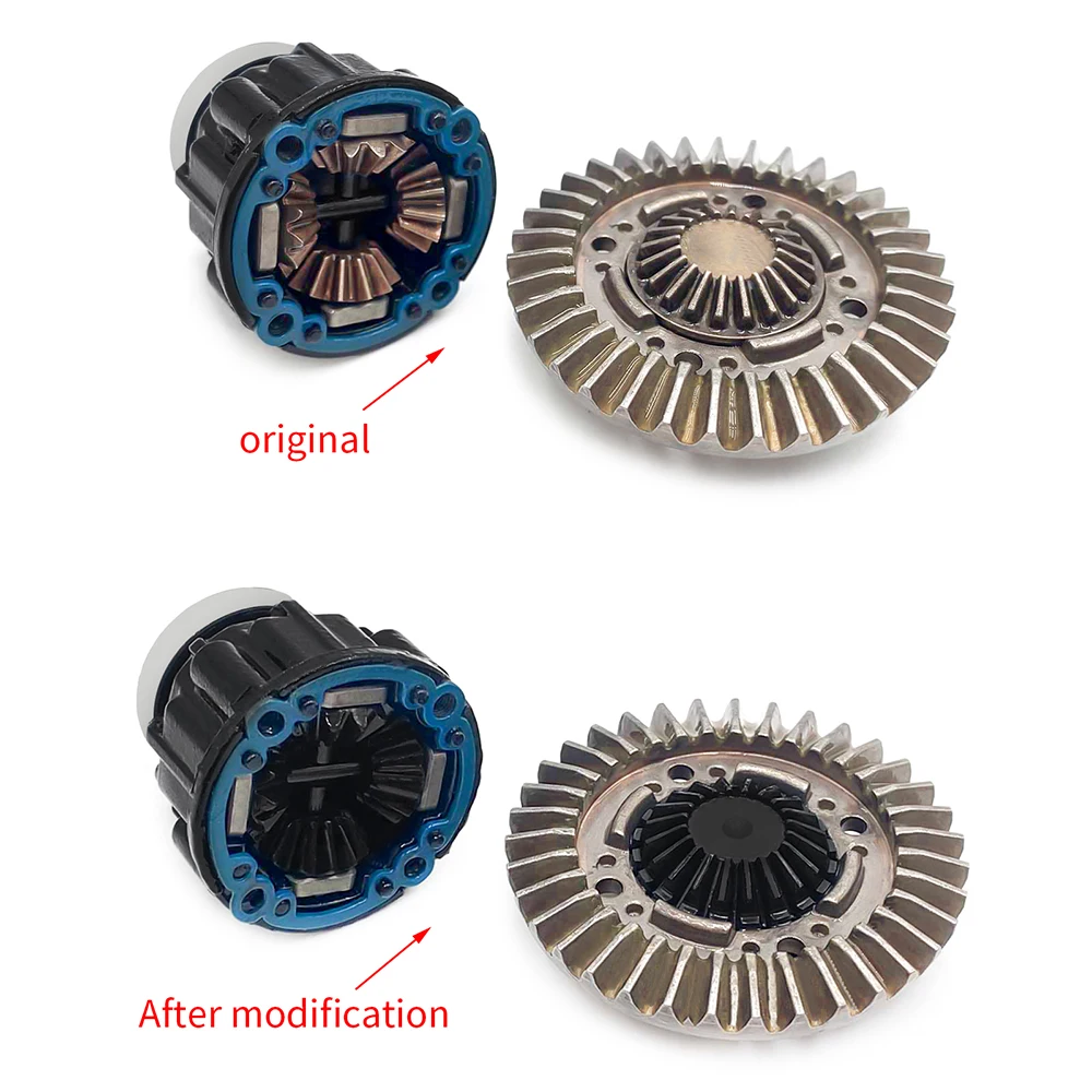 TRINOOD Diff Gear Spider Gear Centre Differential Gear Set For 1/5 RC Crawler Car X-MAXX Upgrade Parts