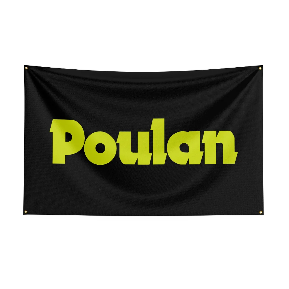 P-Po-u-lan P-pro Tool Flag Polyester Printed Cars Flags Custom Banner Tapestry for Room Garage Decor Power Tools Flag