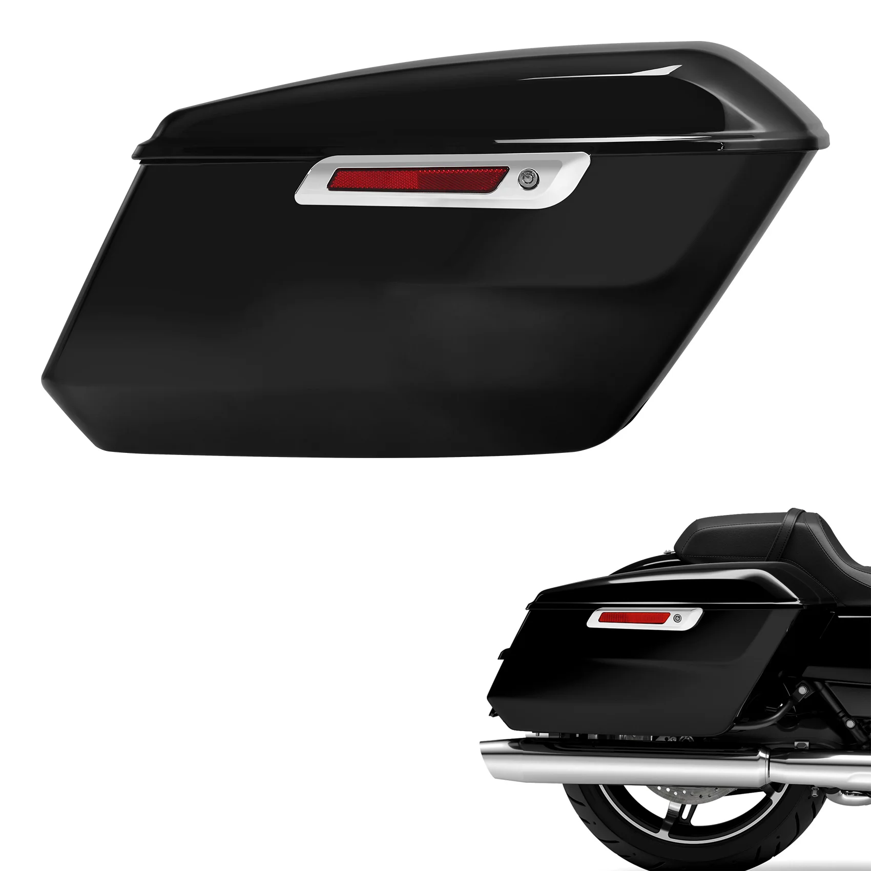 

Одна пара мотоциклетных седельных сумок, подходящих для HARLEY CVO Road Glide ST FLTRXSTSE 2024-2025 CVO Street Glide FLHXSE 2023