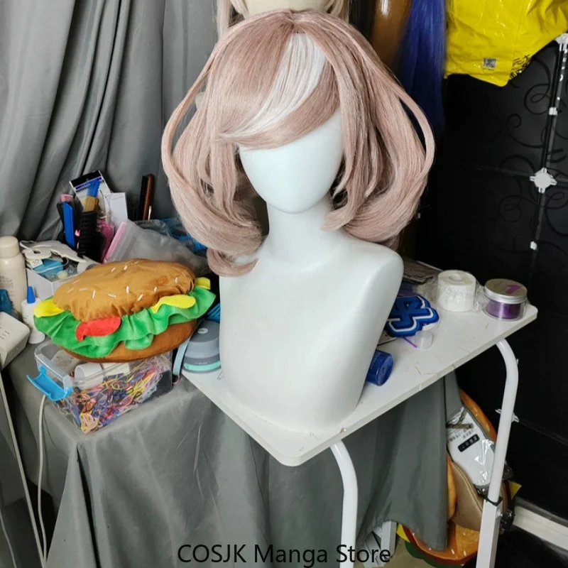 Umamusume Matikanetannhauser Cosplay-Perücke, braunes lockiges Haar mit Pferdeohren, passendes Set mit langem Schwanz, Anime-Spiel, Geburtstagsgeschenk