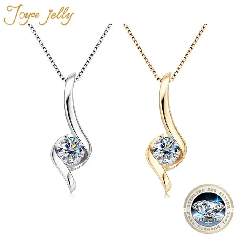 joycejelly-10-カラットモアッサナイトダイヤモンドネックレス女性のための-100-925-シルバードロップペンダント-gra-認定トレンディファインジュエリーギフト