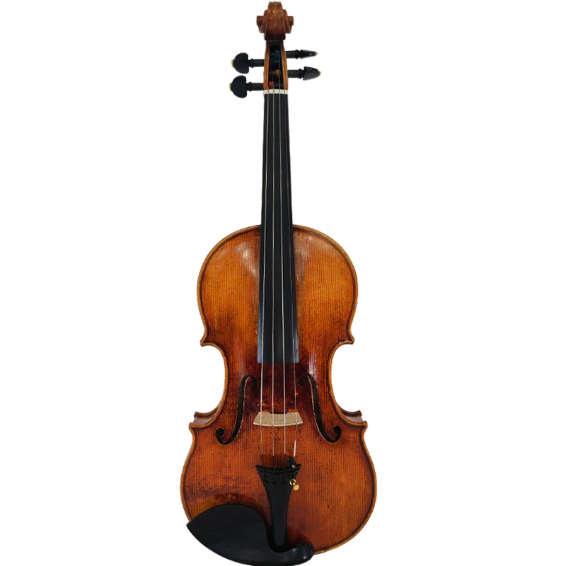 Imitation Professional Antique Style Handmade Master Guarelli Paganini 1743 Cannon Maple Solid Wood