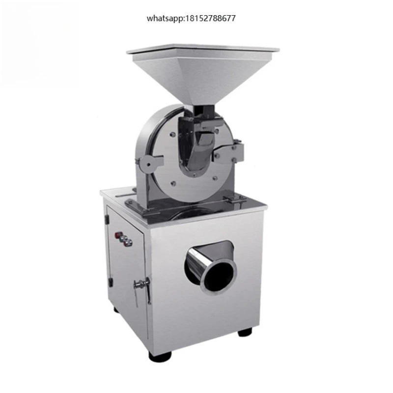 High Capacity Universal Pulverizer Machine Automatic Frozen Meat Bone Grain Spice Powder Grinding Machine