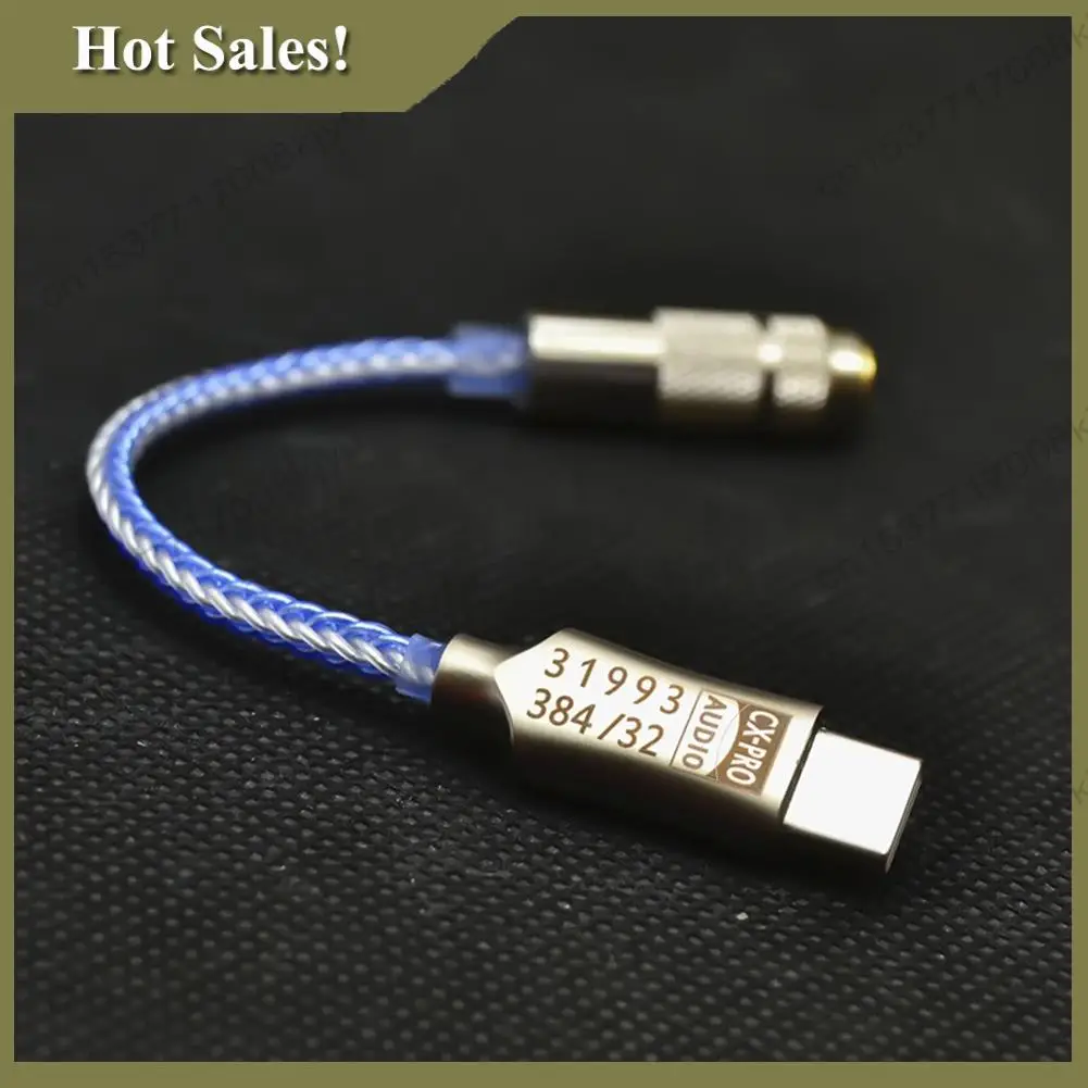 -A23G Type-C To 3.5Mm Hifi Digital Headphone Amplifier CX31993 Chip Decoding DAC Audio Decoding Cable For Android Win10