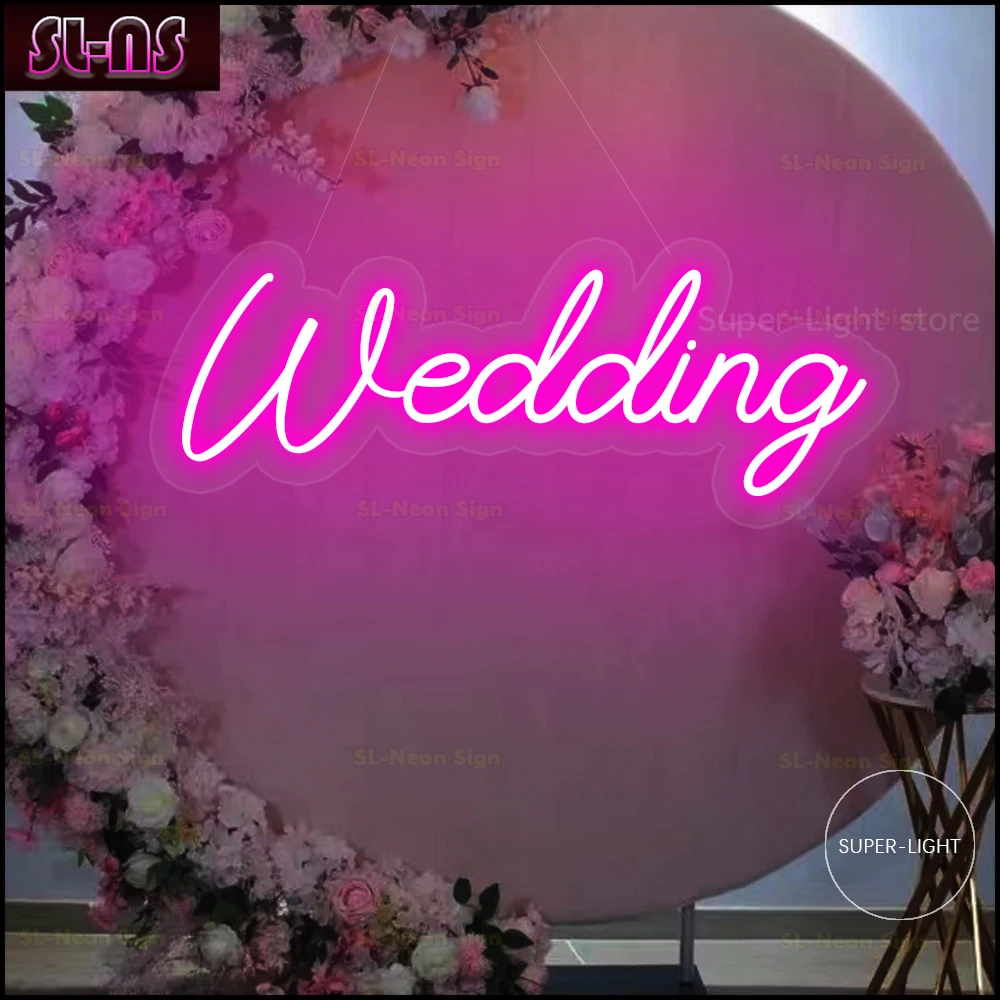 

Big 75cm/100cm Neon Sign for Mr & Mrs Reception Wedding Decorations Wedding Gifts LED Flexible Neon Lamp Custom Light Signs