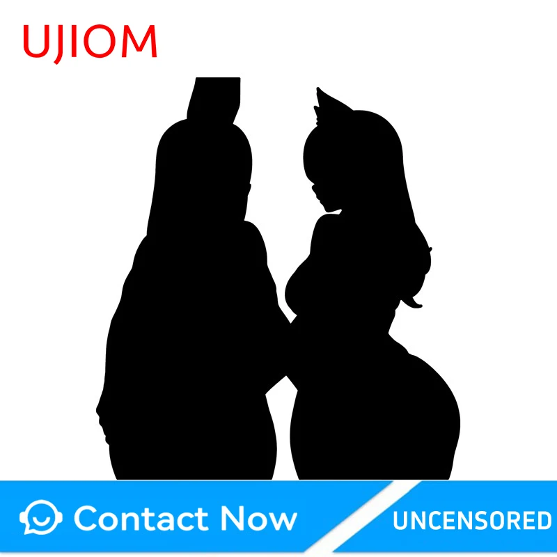UJIOM Ahri Mirko Stunt Wall Sticker Artistic Elegant Eye Catching Unique Scratch Proof Decal Cupboard Vestibulec Decoration