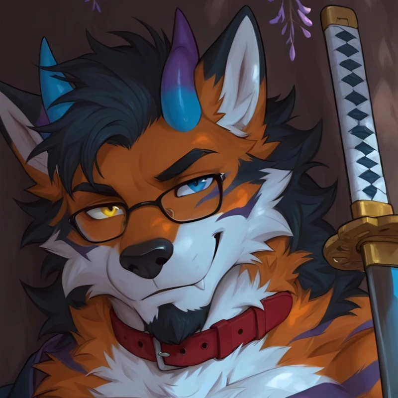 Dakimakura Anime Pillowcase Furry Male Demon Fox Double-sided Print Life-size Body Pillow Cover Bedding Gifts