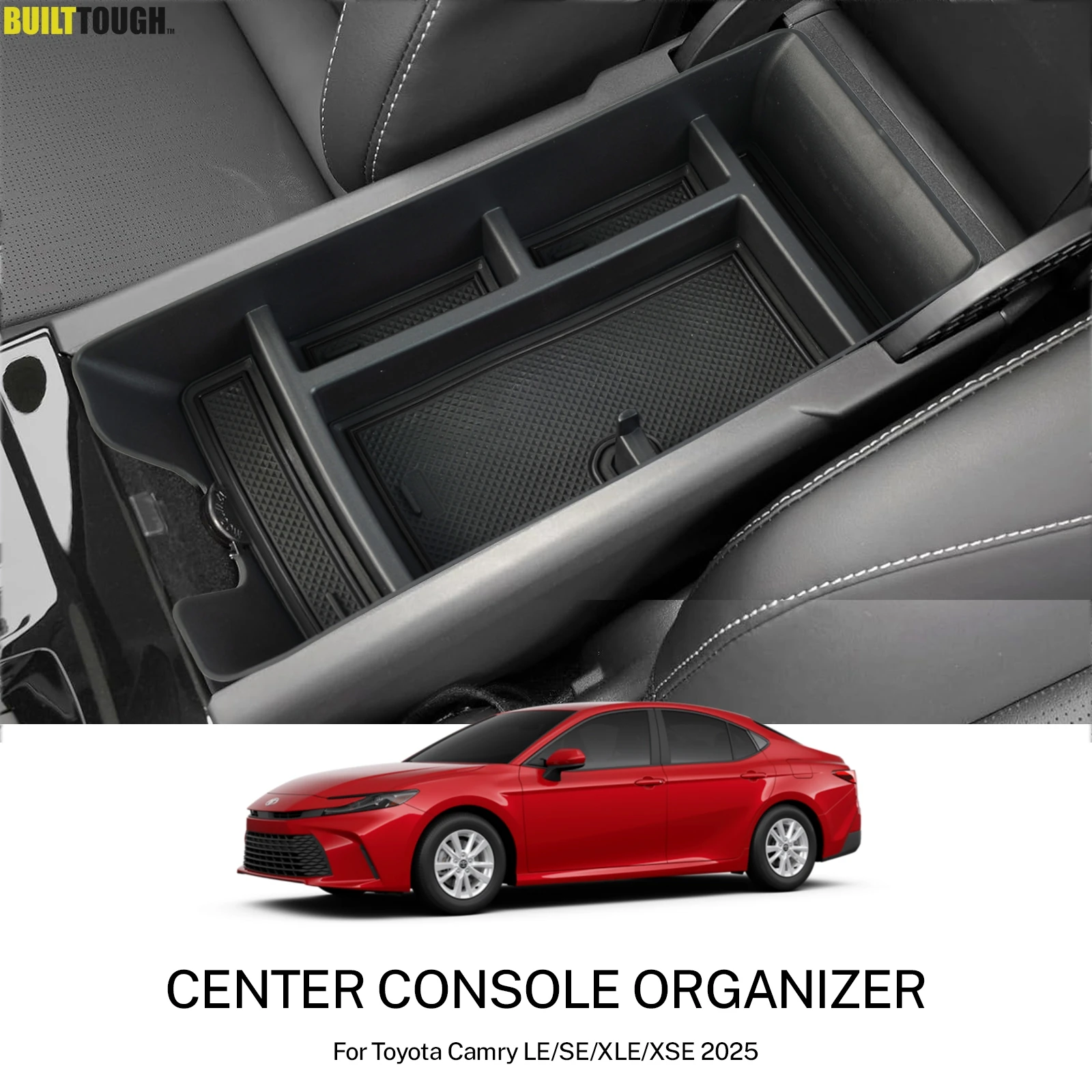 

Для Toyota Camry 9 2025 2026 подлокотник ящик для хранения центральная консоль органайзер контейнер держатель поддона лоток автомобильные аксессуары новый